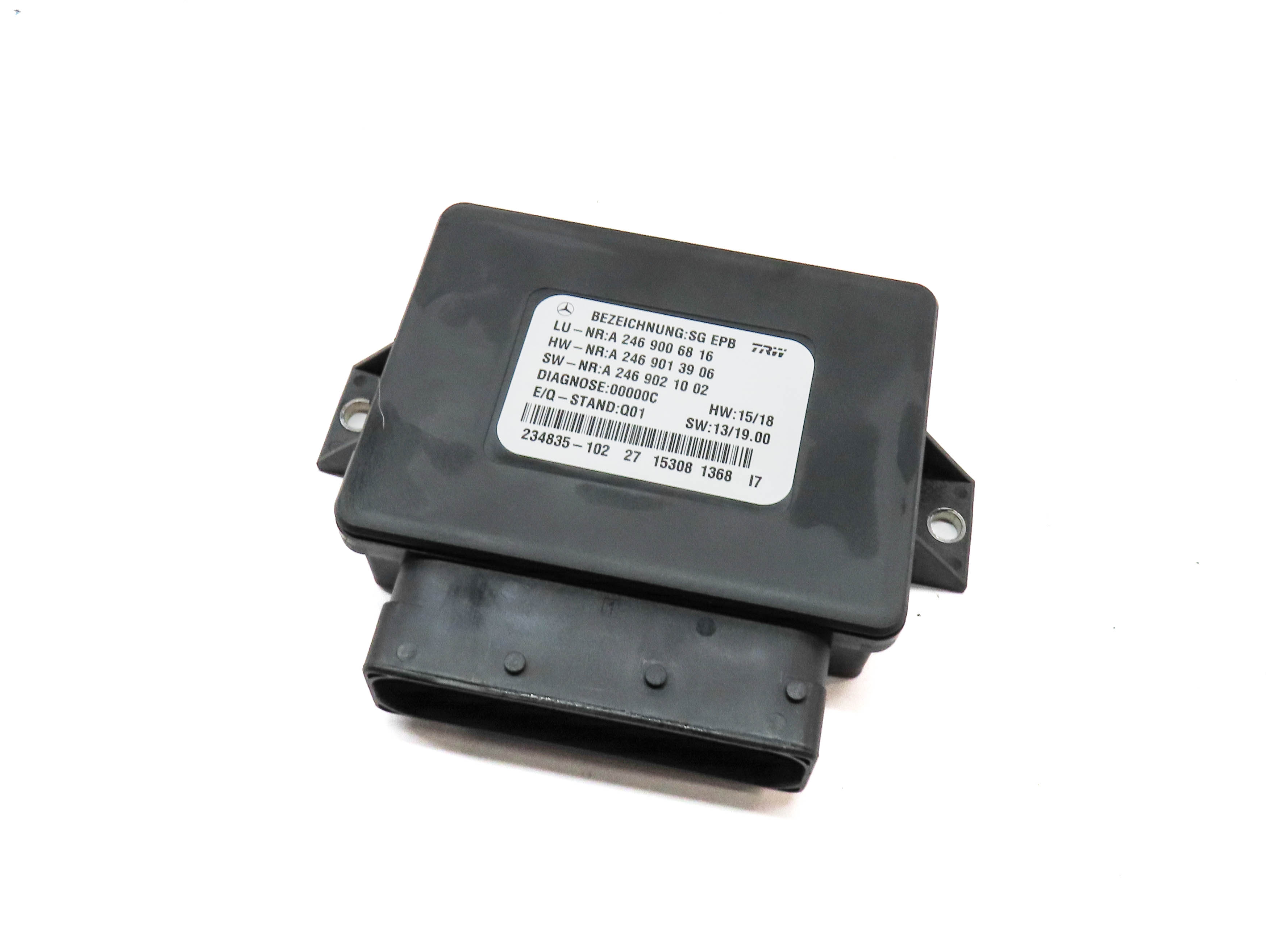 14-19 MERCEDES B250 CLA250 GL350 GL450 GL550 ML350 ML550 PARKING BRAKE MODULE — exact item pictured